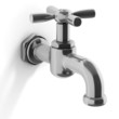 water tap isolated