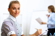 Portrait of a business woman in office