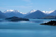 Bergmassiv und See Lake Wakatipu
