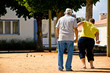 joueurs de pétanque