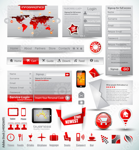 Vector: Premium templates and Web stuff master collection Premium templates and Web stuff master collection