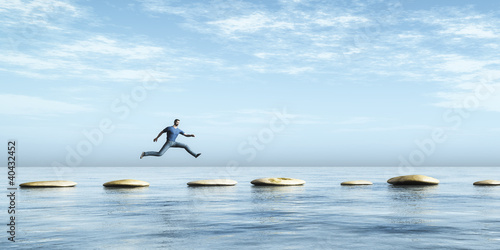 Illustration: jumping jumping