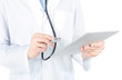 Doctor Examine On Digital Tablet PC