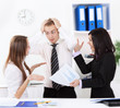 young business people in office