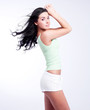 slim woman
