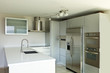 beautiful modern house, kitchen island