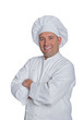 Photo: cook isolated on white background cook isolated on white background