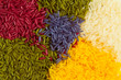 Colored rice