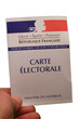 carte d'electeur