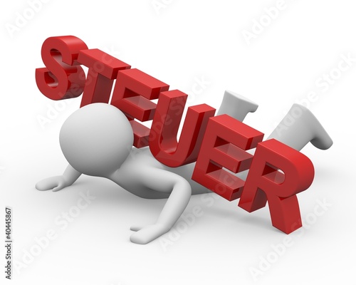 Illustration: Steuer Steuer