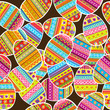 Easter background seamless pattern
