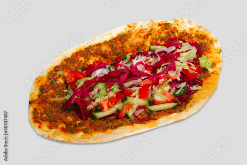 Photo: Lahmacun/türkische Pizza Lahmacun/türkische Pizza