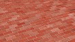 Ziegelstein-Textur rot diagonal