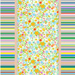 Abstract flowers background