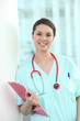 smiling nurse