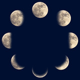 Moon phases - Fine Art prints