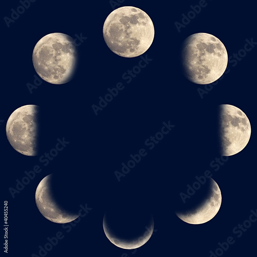 Photo: Moon phases Moon phases