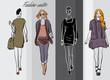 Vektor: fashion fashion