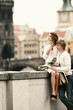 A couple enjoying the scenery together.