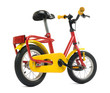 Kids bicycle isolated on white background Kids bicycle isolated on white background