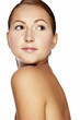 Woman with radiant look.