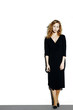 Photo: Businesswoman standing alone. Businesswoman standing alone.