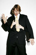Photo: Businessman being harassed. Businessman being harassed.