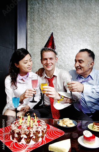 Photo: A birthday celebration. A birthday celebration.