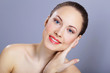 Portrait of beautiful young woman