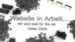 Website in Arbeit