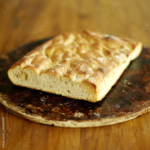 Photo: Fresh Italian focaccia bread Fresh Italian focaccia bread
