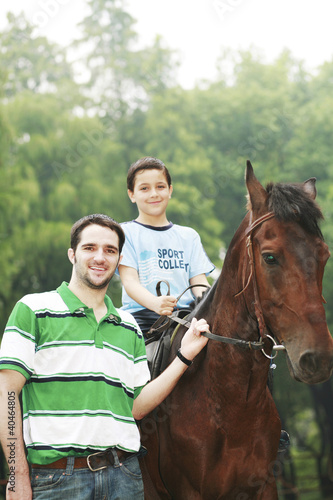 Photo: Father and son Father and son