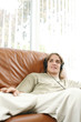Photo: Young man listening to music Young man listening to music