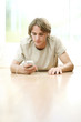 Foto: Young man listening to music Young man listening to music