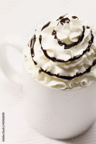 Foto: A cup of hot chocolate A cup of hot chocolate
