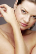 Woman looking at the camera