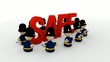 safe mini man