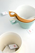 Cups and tea bags.