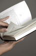 Hand flipping book