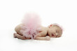 Baby girl sleeping