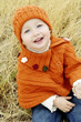 Girl smiling at the camera