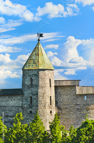 Photo: Tower of the Pskov Kremlin. Russia Tower of the Pskov Kremlin. Russia