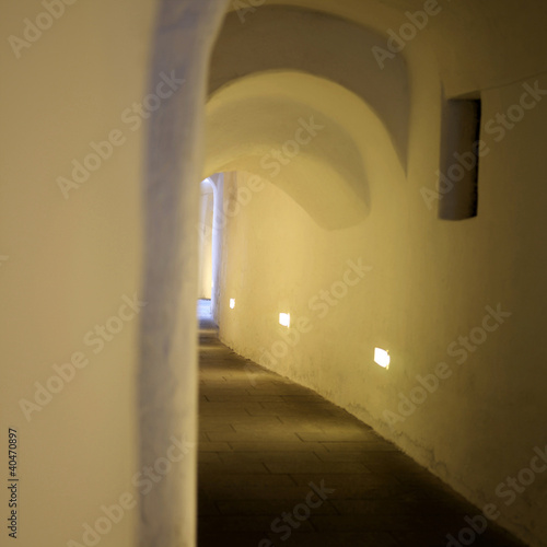 Photo: Tunnel with lights Tunnel with lights