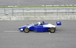 Side profile of a formula one racing car