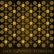 Seamless pattern graphic elements