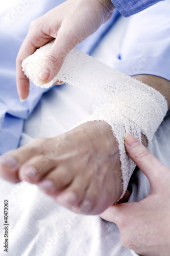 Photo: Ankle bandage Ankle bandage