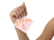 Foto: Note in Woman Hand I love You Note in Woman Hand I love You