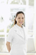 Photo: Female doctor smiling at the camera Female doctor smiling at the camera