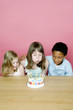 Kids celebrating birthday