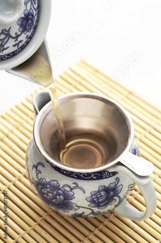 Photo: Chinese tea brewing Chinese tea brewing